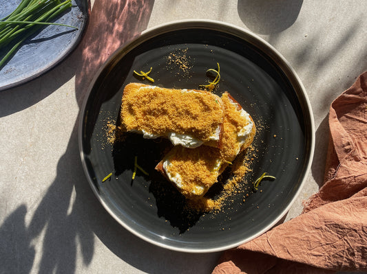 Toast di bottarga